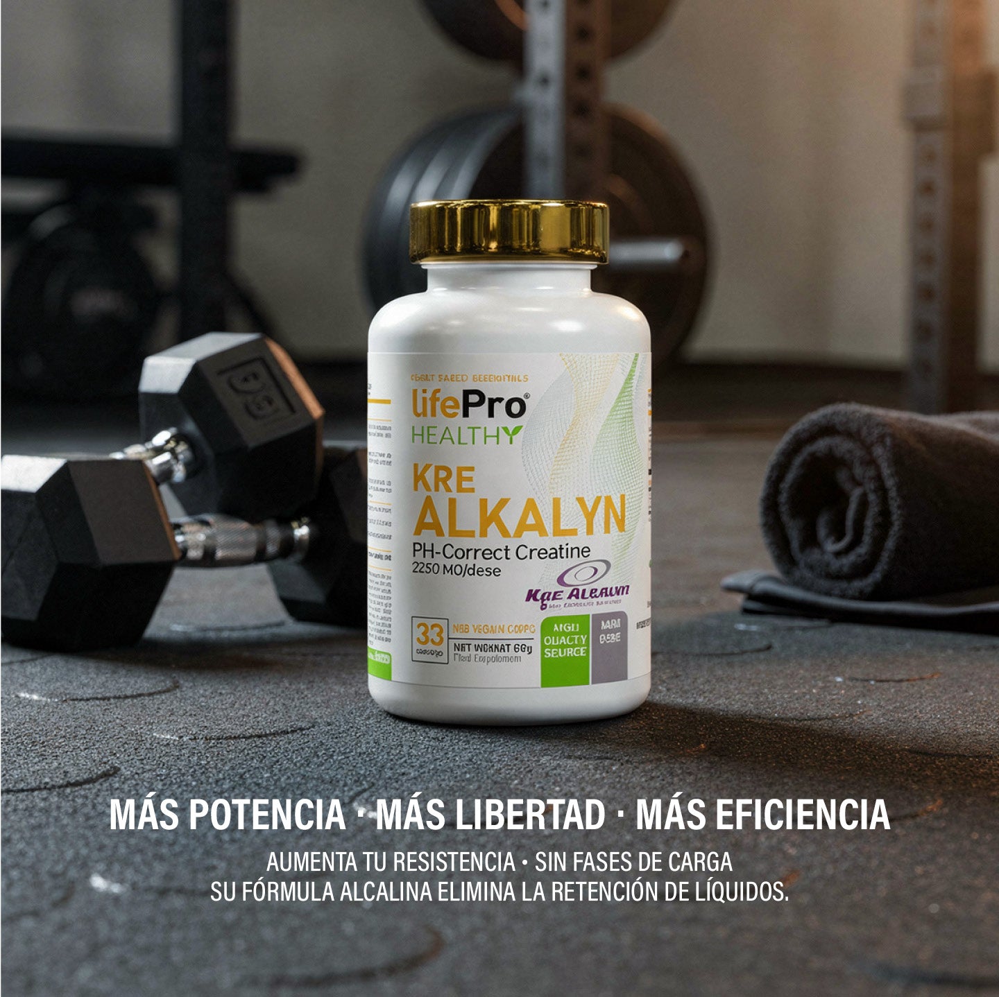 Life Pro Kre-Alkayn 2250 MG 100 CAPS